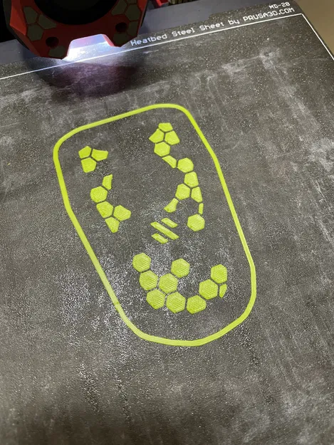 Mặt che họa tiết lục giác Mini StealthBurner Voron 0.2 - Image 5