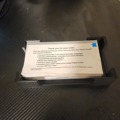 Hộp Đựng Séc Đơn Giản
