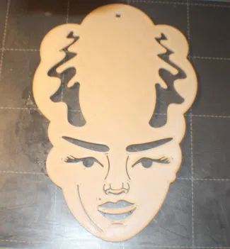 Cô Frankenstein | Mô hình 3D treo tường - Image 1