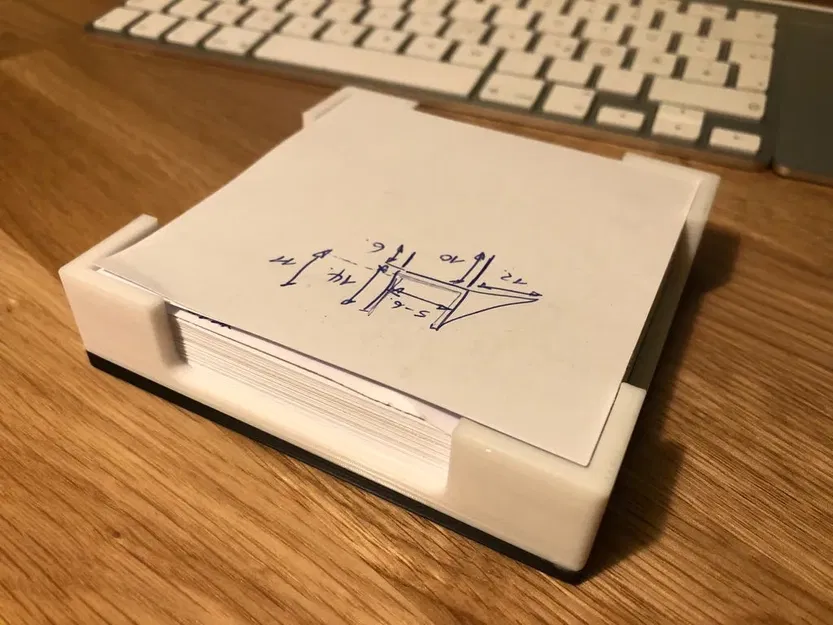 Hộp Đựng Giấy Ghi Chú / Hộp Zettel - Tái Chế Giấy Ghi Chú Cũ Hiệu Quả - Image 1