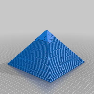 Mô Hình Kim Tự Tháp Chân Thật Dành Cho Người Khiếm Thị