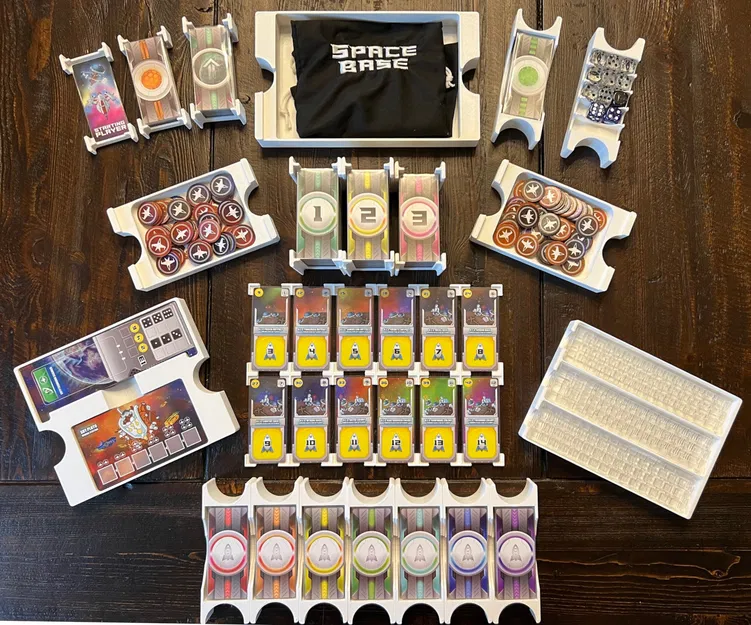 Bộ Chèn / Tổ Chức Space Base - Chứa Tất Cả Các Bản Mở Rộng Đã Phát Hành trong Hộp Command Station - Image 2