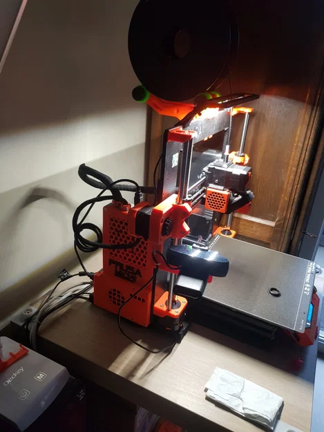 Ống dẫn dây tóc kèm led tích hợp cho Prusa MK3/MK3S/MK3S+ - Image 4