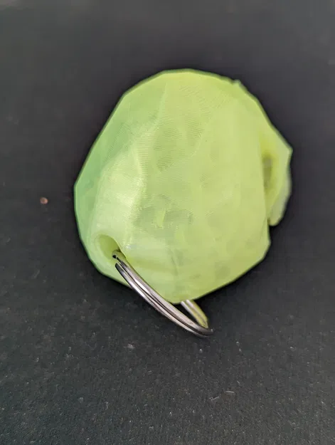 Mặt dây chuyền/Móc khóa Đầu Lâu Low Poly - In Nhanh - Image 5