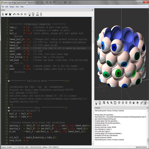 Ống/Cốc Mắt Tùy Chỉnh - Image 4