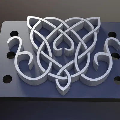 Nút Thắt Celtic 3 Cho Nịt Nón