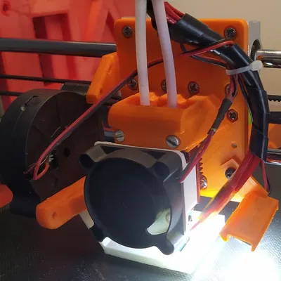 Giá Đỡ Đầu Phun Kép XCR3D 2IN1-S1 Cho Anet A8 - AM8