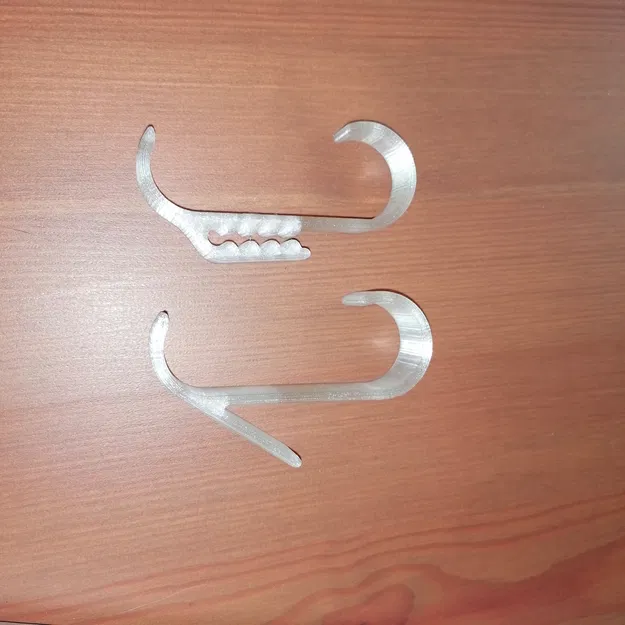 2 Móc Treo Khăn Tắm Cho Giá Sưởi Phòng Tắm (PLA) - Image 2