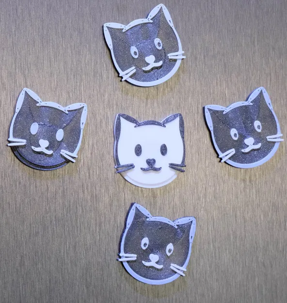 Nam Châm Tủ Lạnh Hình Mèo - Image 1