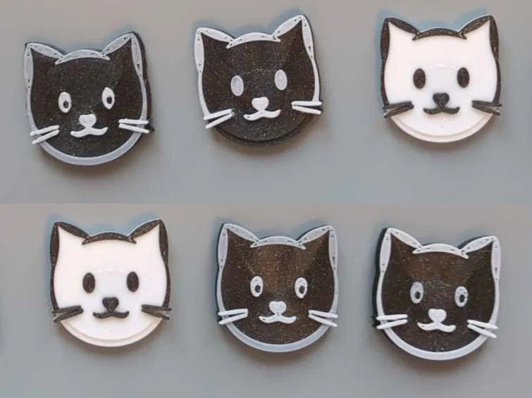 Nam Châm Tủ Lạnh Hình Mèo - Image 2