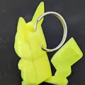 Móc Khóa Pikachu Low-Poly - Phiên Bản Nâng Cấp - Thumbnail 2