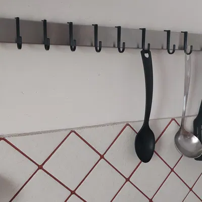 Móc thay thế cho giá để đồ nhà bếp IKEA ( loại này không bị rớt hoài )