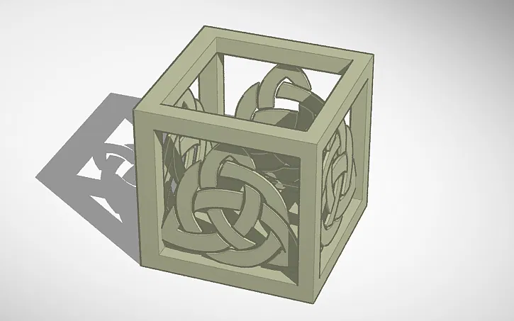 Đèn Lồng Nút Celtic D - Image 1