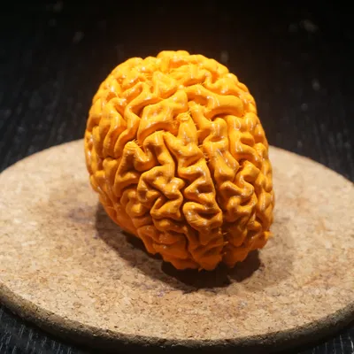 Mô hình bộ não người từ ảnh MRI đẹp