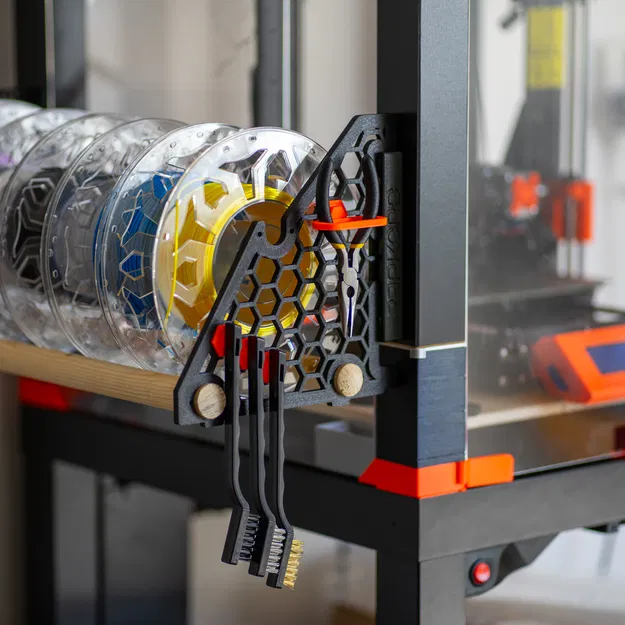 RepRack HSW - Giá đỡ máy in kết hợp Honeycomb Storage Wall - Image 1