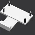 Giá đỡ cảm biến đo khoảng cách siêu âm HC-SR04 - Thumbnail 1