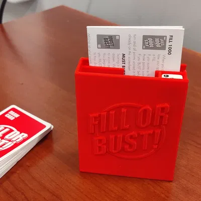 Hộp Đựng Bài & Xúc Xắc Game Fill or Bust