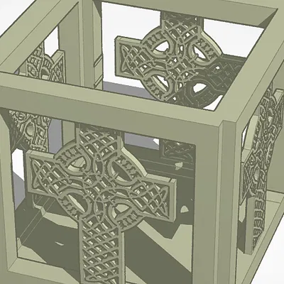 Đèn Lồng Thập Tự Celtic