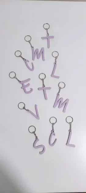 Móc Khóa Chữ Cái - Image 2