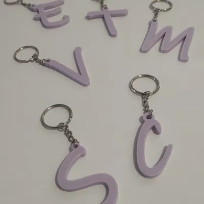 Móc Khóa Chữ Cái