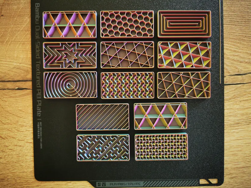 Mẫu thử độ dày lưới in - Image 2