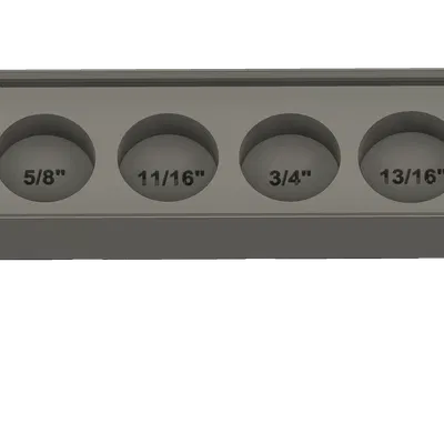 Gridfinity - Kệ Đựng Bộ Cờ Lê Wera SAE