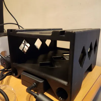 Kệ Trưng Bày Bàn Phím Có Hộc Chứa Đồ