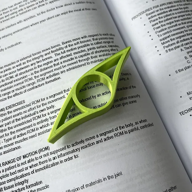 Dụng cụ giữ trang sách bằng ngón tay cái - Image 1