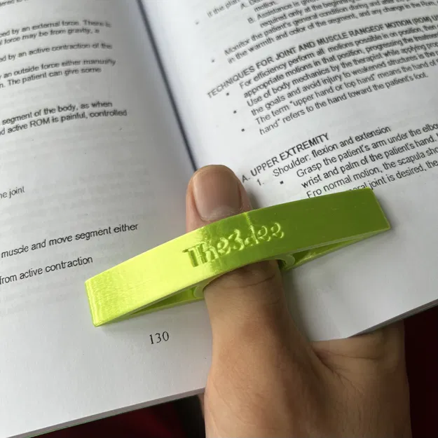 Dụng cụ giữ trang sách bằng ngón tay cái - Image 2