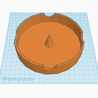 Gạt Tàn Kiểu Bài Poker