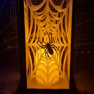 Lồng Đèn Mạng Nhện Halloween