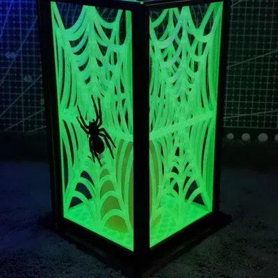 Lồng Đèn Mạng Nhện Halloween