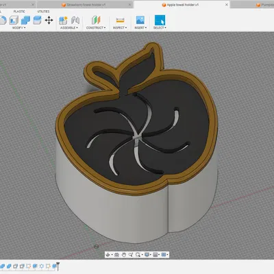 Giá Treo Khăn Hình Trái Táo
