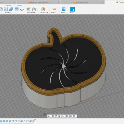 Móc Giữ Khăn Hình Trái Bí Ngô