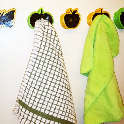 Kệ treo khăn hình bướm