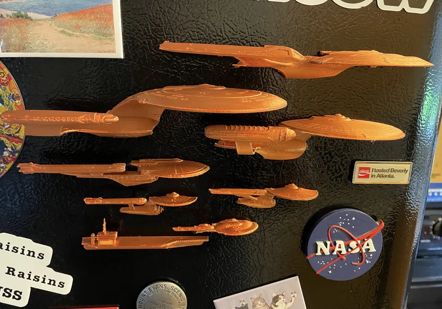 Mô hình Treo Tường Từ Enterprise (Star Trek) - Giờ Thêm 38% Chất Enterprise! - Image 1