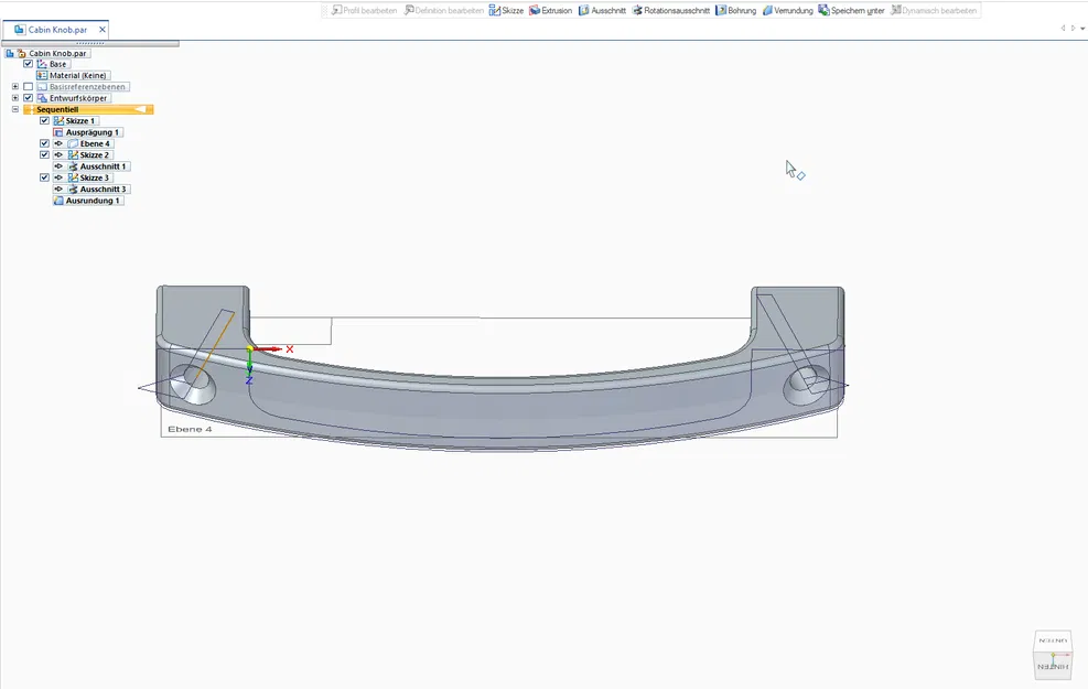 Nút/Tay nắm Cabin - Image 2