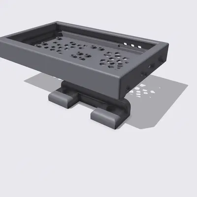 Vỏ Bigtreetech HDMI7 BTT HDMI 7 BTT có chèn nhiệt và giá đỡ bên