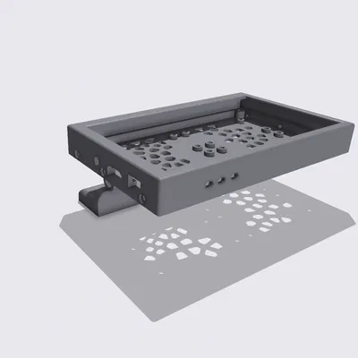 Vỏ Bigtreetech HDMI7 BTT HDMI 7 BTT có chèn nhiệt và giá đỡ bên