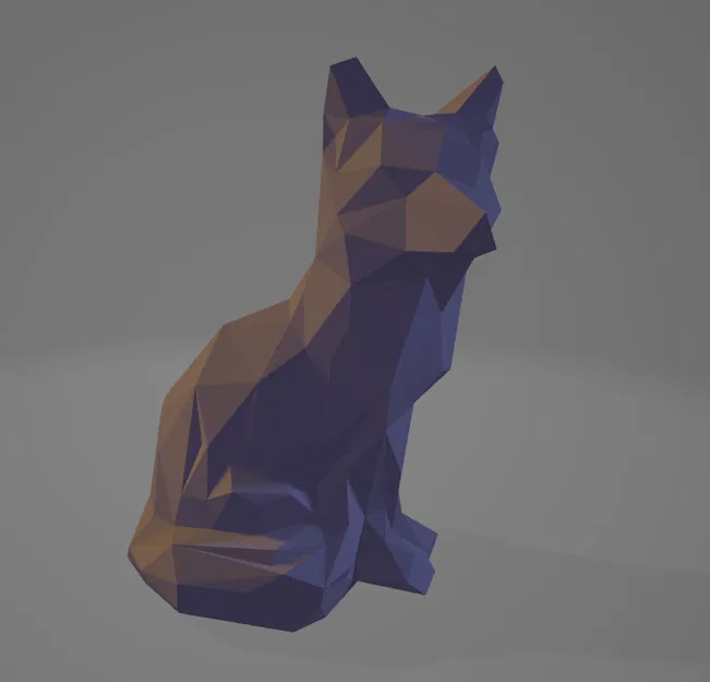Cáo Low Poly - Image 1