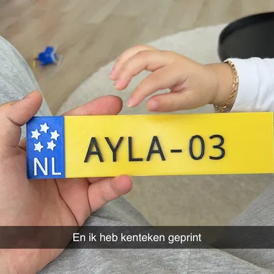 Biển số xe Hà Lan