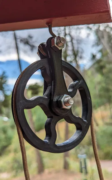 Hệ Thống Puli Trang Trí Dạng Module Dùng Dây Dù - Image 1