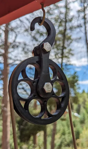 Hệ Thống Puli Trang Trí Dạng Module Dùng Dây Dù - Image 2