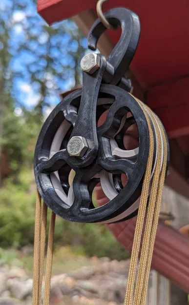 Hệ Thống Puli Trang Trí Dạng Module Dùng Dây Dù - Image 4