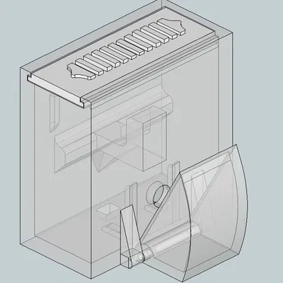 Hộp Mồi Lửa Tên Lửa Mô Hình
