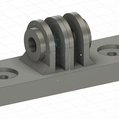 Đế Gắn GoPro Kiểu Bắt Vít