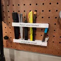 Giá Đỡ Bút Chì Gắn Bảng Pegboard - Thumbnail 1