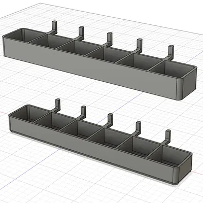 Giá Đỡ Bút Chì Gắn Bảng Pegboard