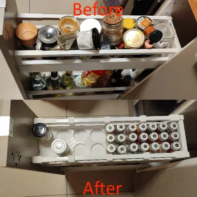 Kệ Gia Vị Mod Ikea Method