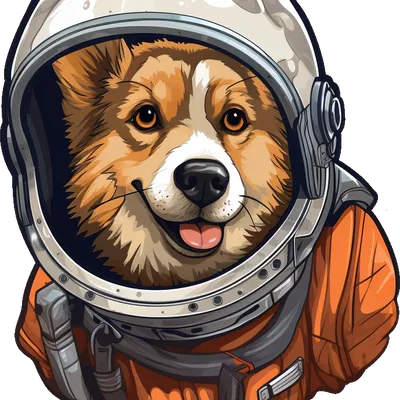 Space Doggo - Tác phẩm nghệ thuật Hueforge